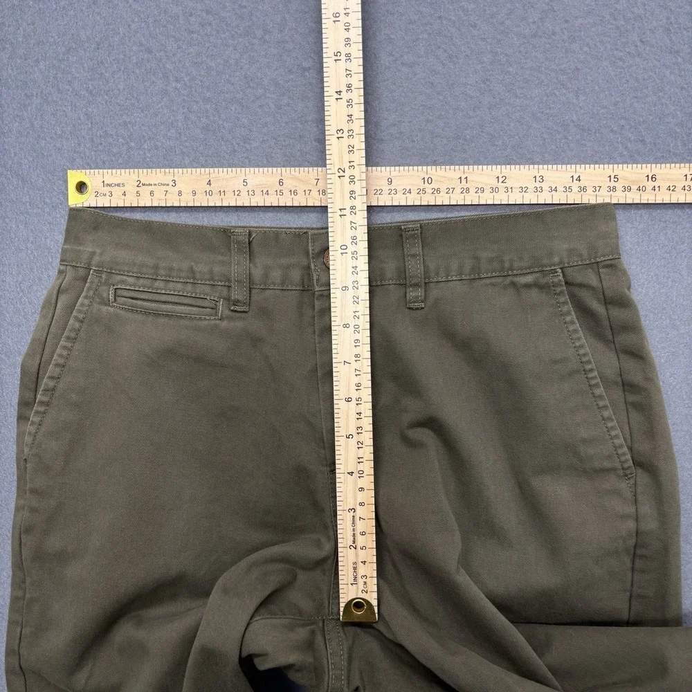 Taylor Stitch Pants Mens Size 31 (30x30) Democratic Fit Green‎ 100% Cotton Chino